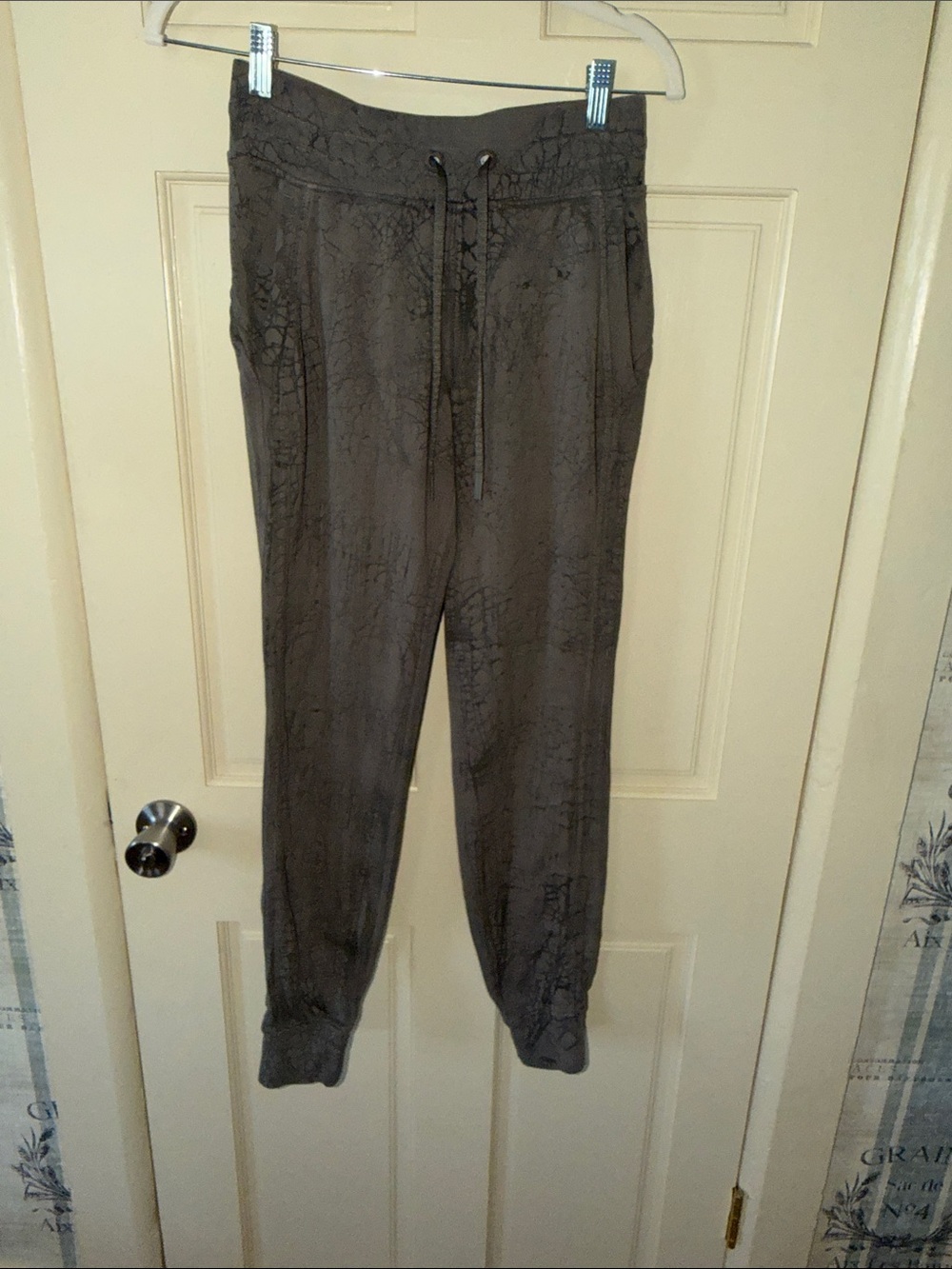 Womnes Casual Drawstring Jogger Pants - Gray